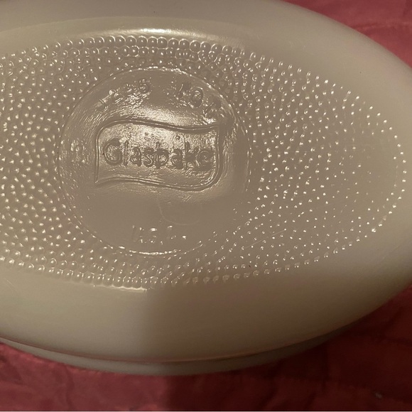 Glasbake Vintage Daisy Design Baking Dish 1 Quart - Picture 3 of 4